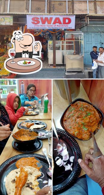 This is the photo showing food and exterior at SWAD Sweets & Restaurant (The New Taste Of Ranikhet)