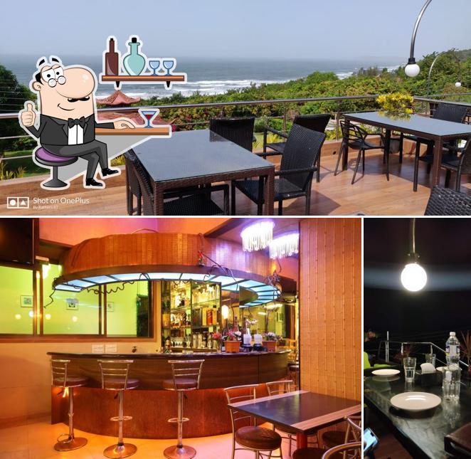 The interior of Waterfront Cafe