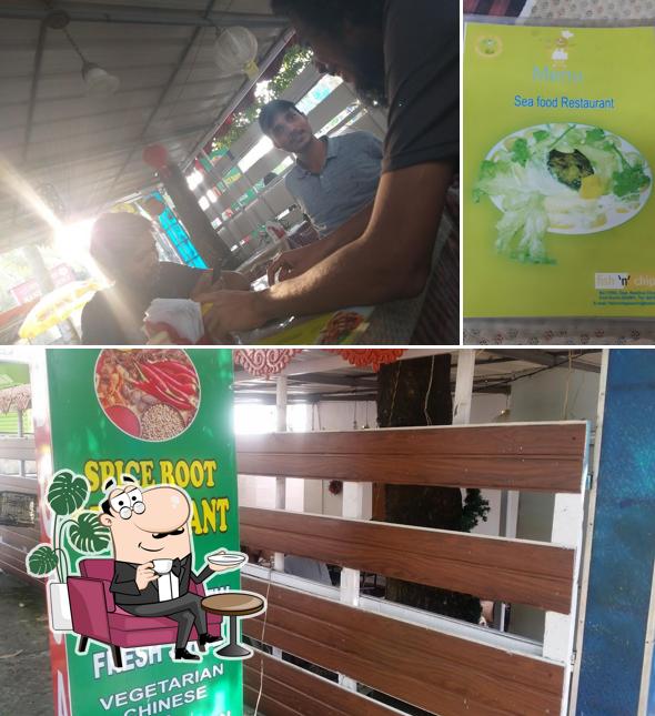 Check out how Spice Root Restaurant looks inside