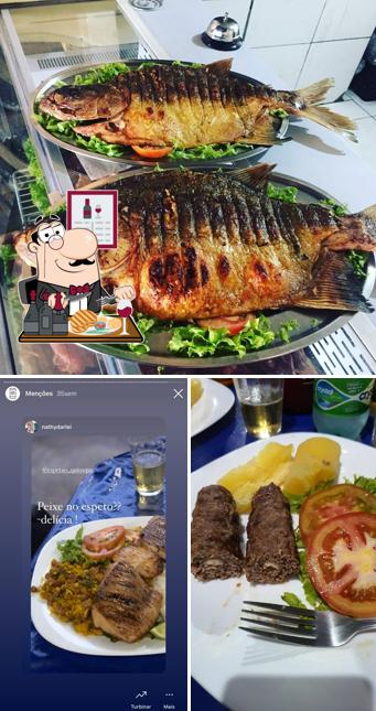 Há uma variedade de pratos para os amantes da carne