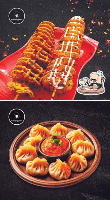 Food at DUMPLING MONKEY