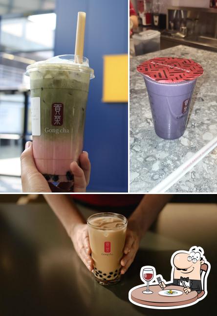 Mousse au chocolat à Gong Cha Mons Grands Prés