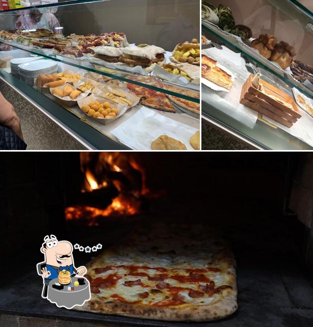 Cibo al Pizza in Piazza