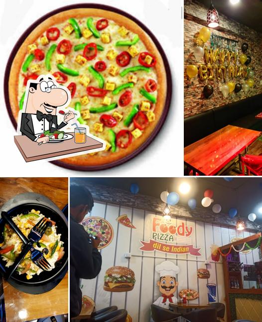 Food at Foody Pizza