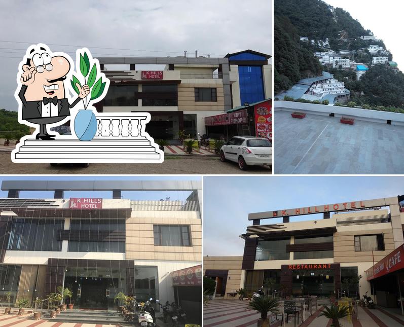 The exterior of K. Hills Hotel