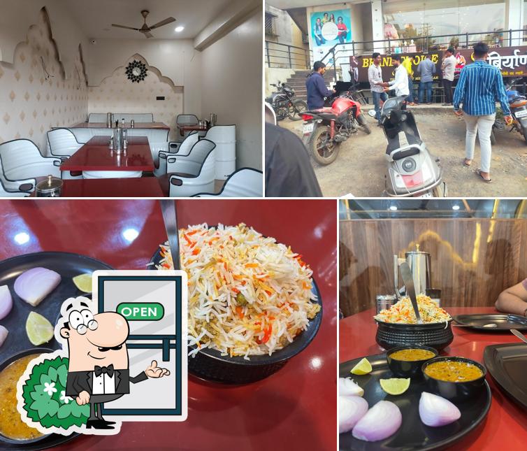 Among various things one can find exterior and food at Mr Biryaniwala hotel