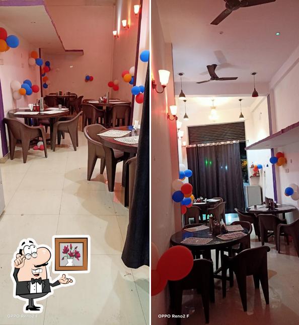 The interior of Selmon Bhai ka Dhaba