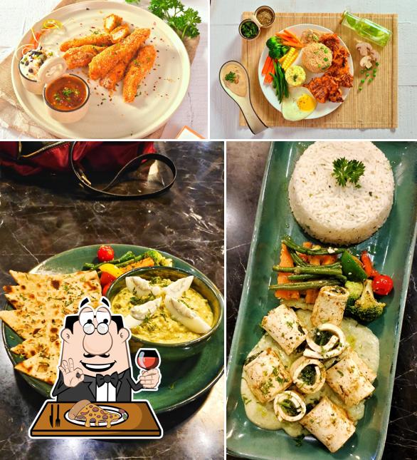 Pick pizza at The NOURISHEF Bistro