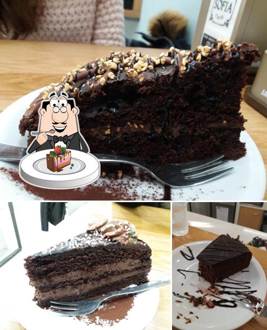 Torta al cioccolato al Sofia Bakery Cafè