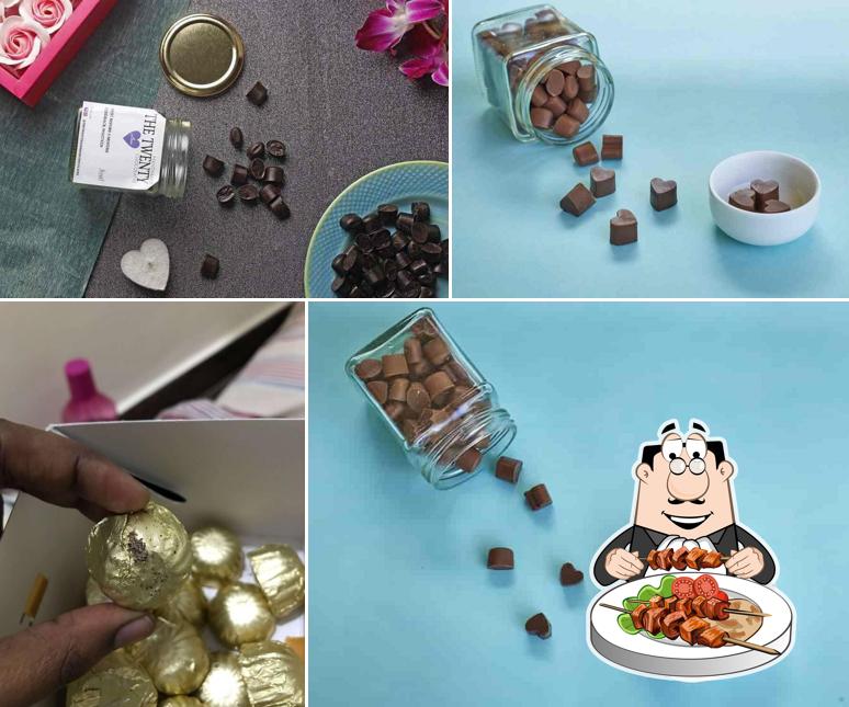 Food at The Twenty Handmade Chocolates