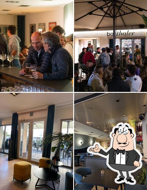 Gli interni di bar thaler