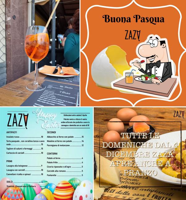 Platti al Osteria Zazà