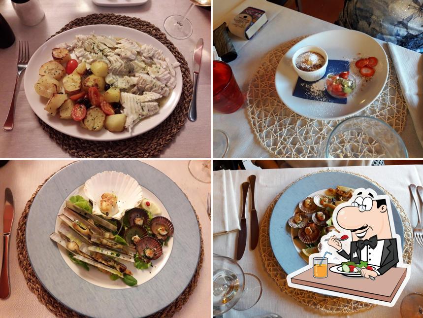 Platti al Ristorante Albergo Al Pesce D'Oro