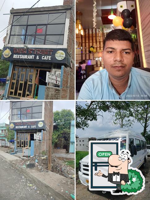 The exterior of -Desi street Restaurant & Café-Best Restaurant in Bypass Gaya