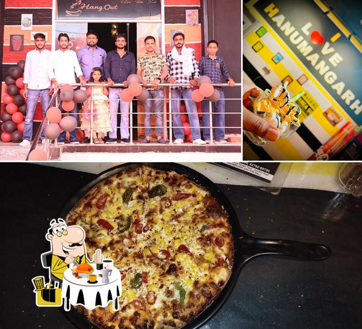 Meals at Hangout cafe