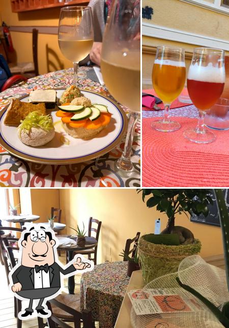 La immagine della interni e bevanda di In Unzaja - Vegan Restaurant