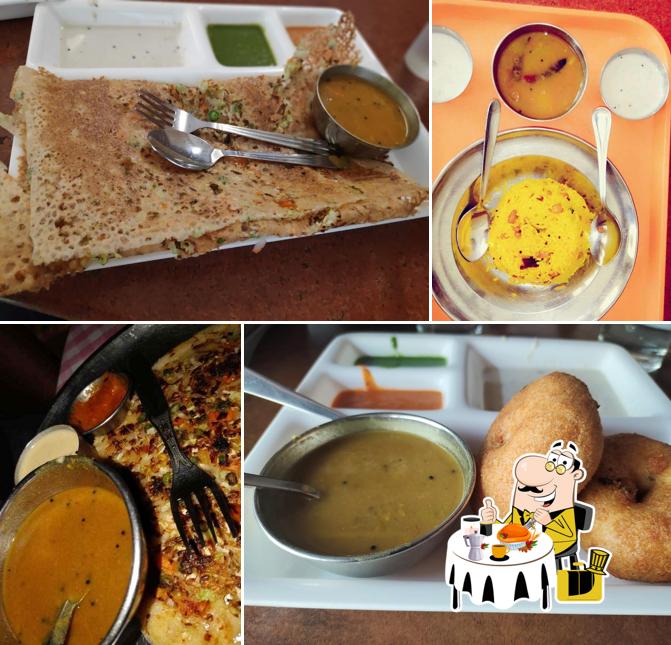 Meals at Kutty's South Indian Cafe