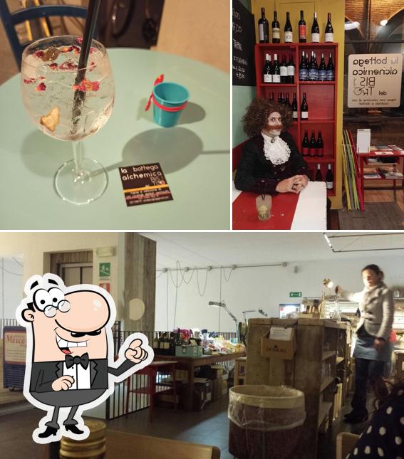 Gli interni di La Bottega Alchemica Del Bistró