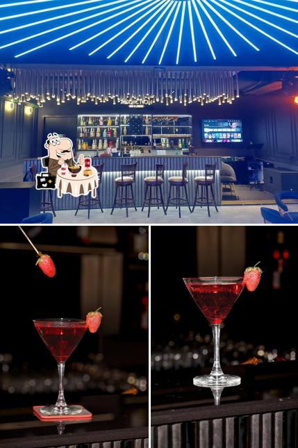 The photo of food and interior at Addiction Bar & Lounge