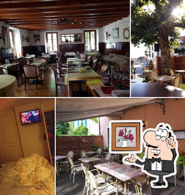 Gli interni di Auberge de Crassier Vincelle N