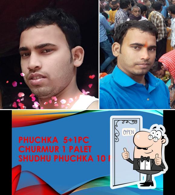 Look at this photo of BHUSHAN PHUCHKA