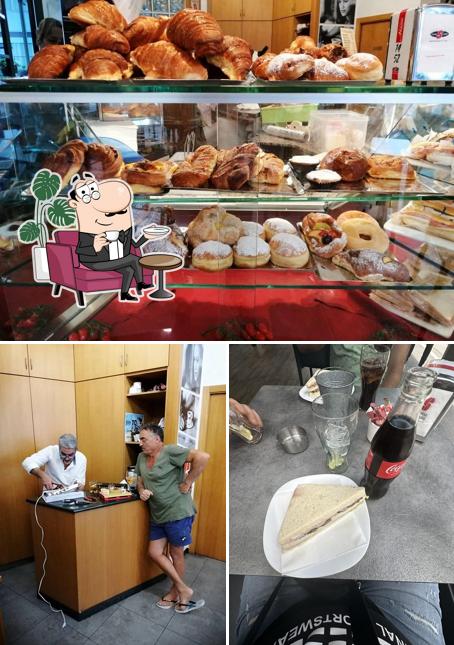 Gli interni di Bar 70 di Angelino Marino