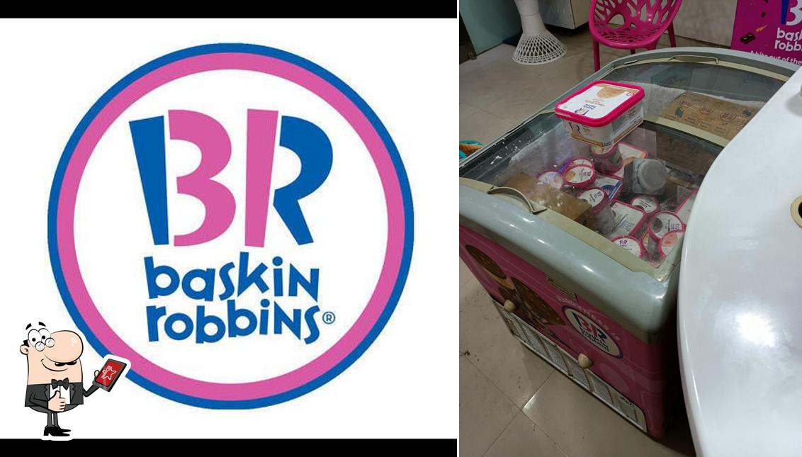 Look at the pic of Baskin Robbins Rewari