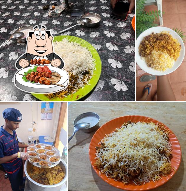 Food at Bawarchi Dom Joao