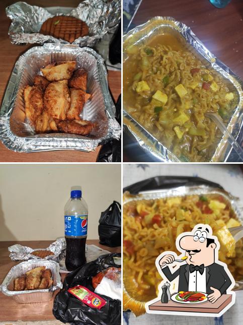 Food at Bhukkad fast food corner