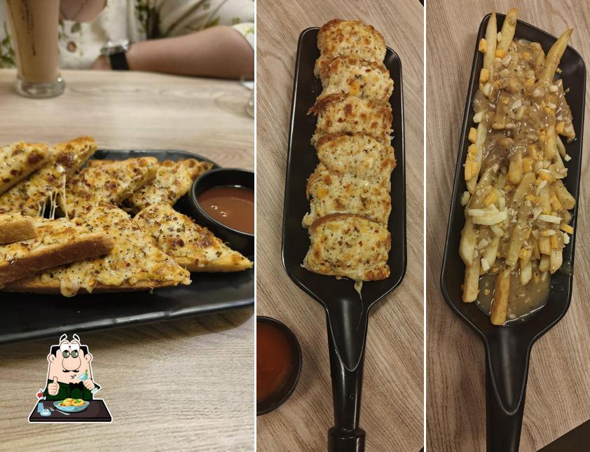 Food at Brown Barista cafe
