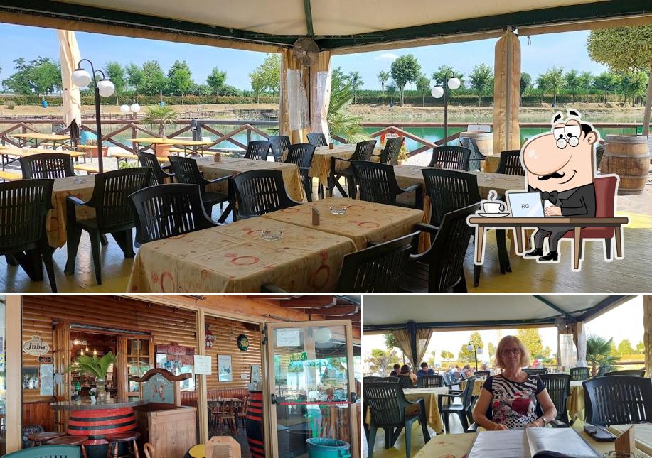 Gli interni di Cocchia's Pub & Fishing di Mora N. D. & F. Snc