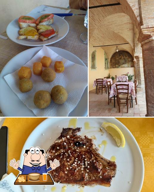Dai un’occhiata alla immagine che raffigura la cibo e interni di Conte Tebaldo Bar Trattoria