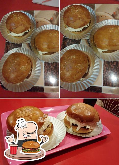 Order a burger at Down Town Fast Food Mysore