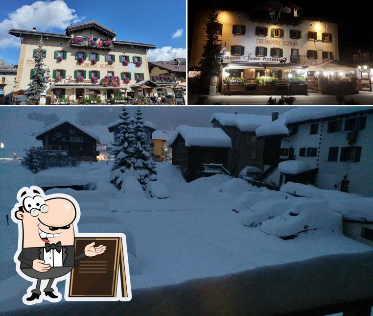 L'area esterna è una caratteristica importante di Hotel Alpina