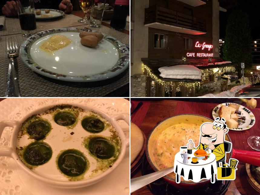 Platti al Restaurant La Grange