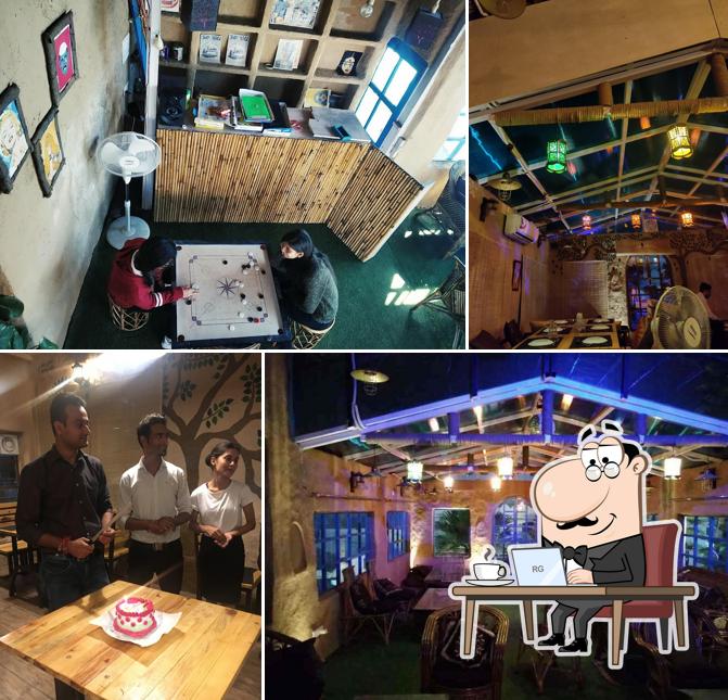 The interior of Maati The RestroCafe