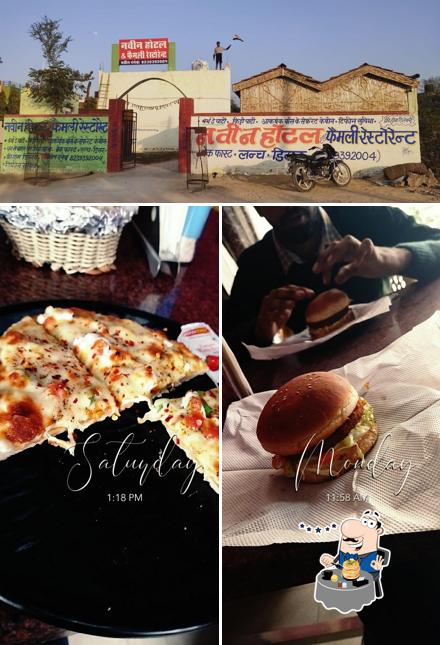 Check out the photo showing food and exterior at Naveen Hotel And Cafe