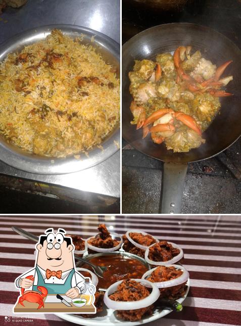Try out seafood at New Hotel Prachi