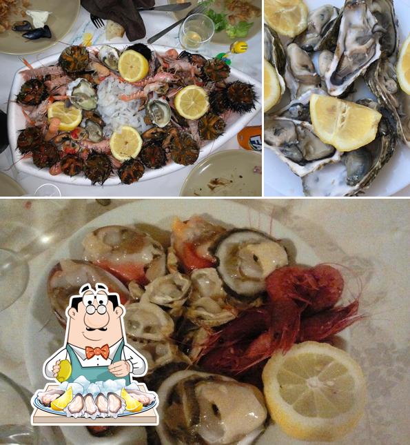 Ostriche al Osteria Delle Palme