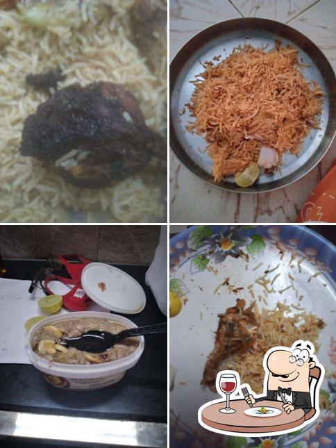 Food at Tawabul Haleem and mandi biryani