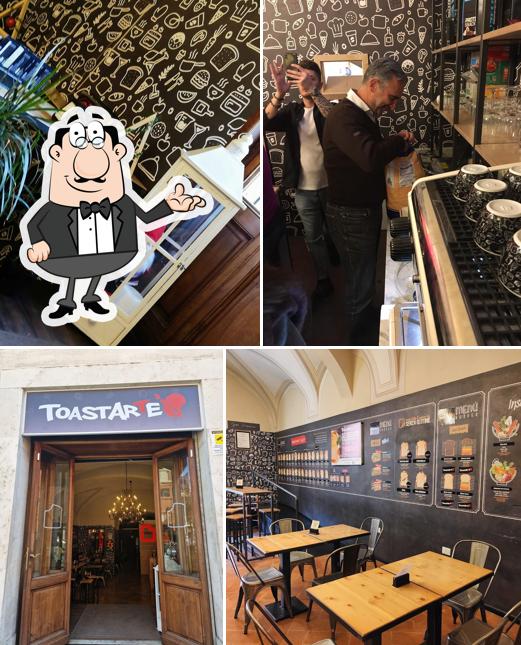Dai un'occhiata agli interni di ToastArte