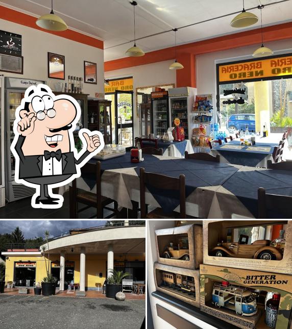La immagine di interni e esterno da Trattoria Ristorante ORO NERO