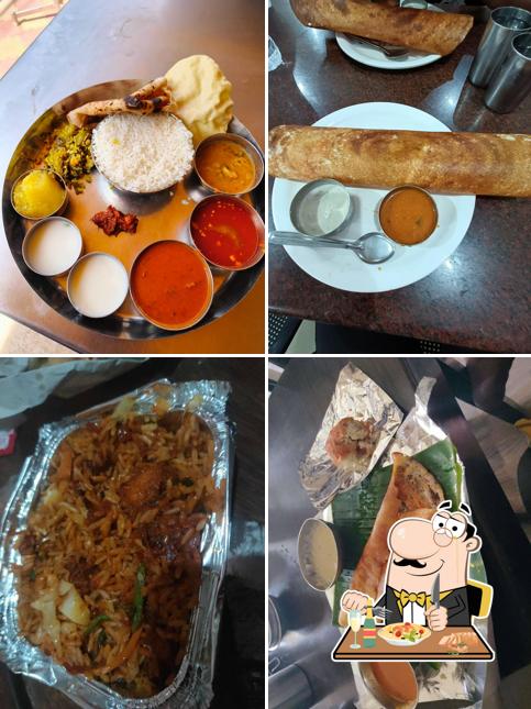 Food at Udupi Brahmins cafe