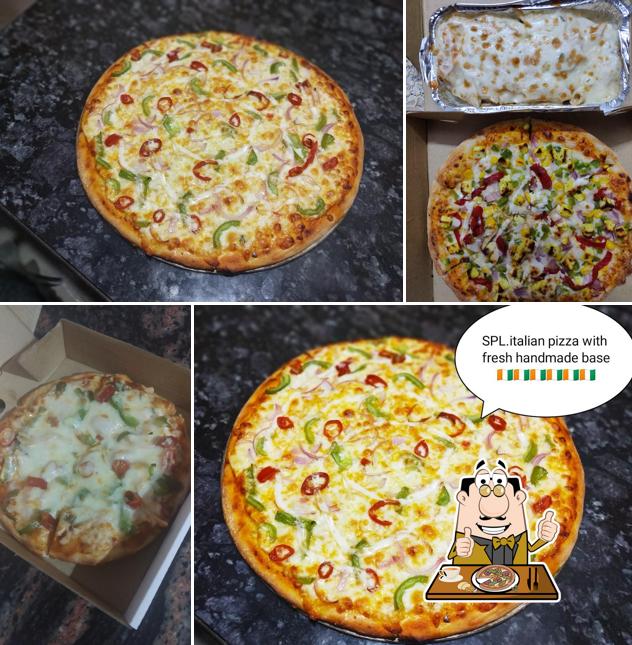 Pick pizza at buzz & byte