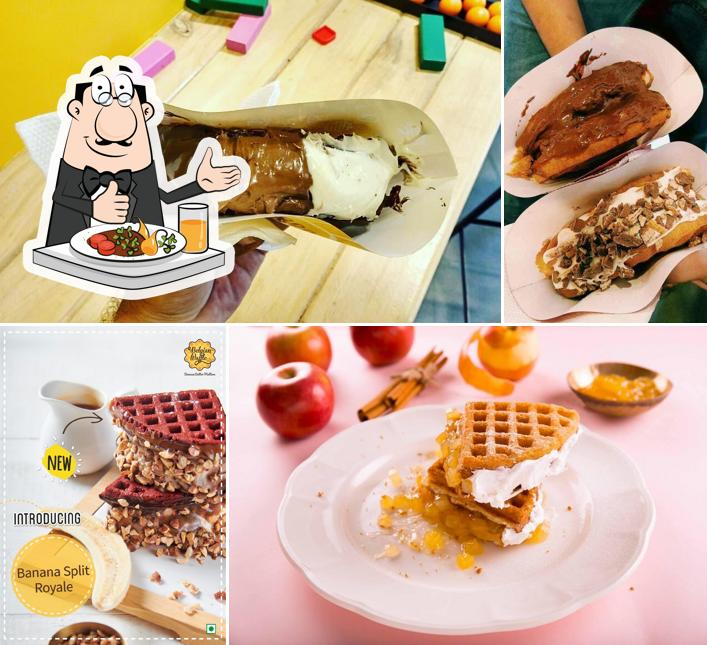 Food at The Belgian Waffle Co