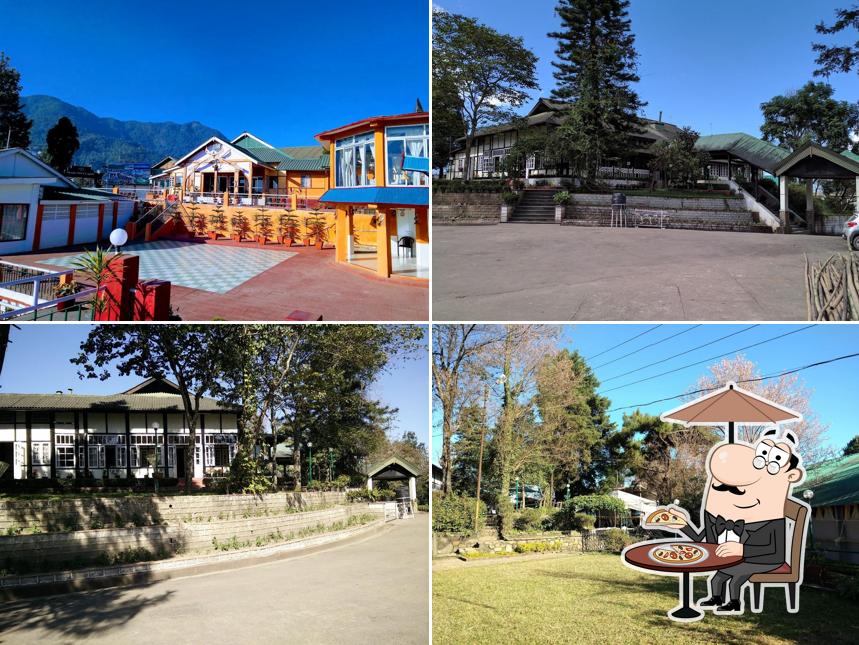 Check out the outside area of The Heritage