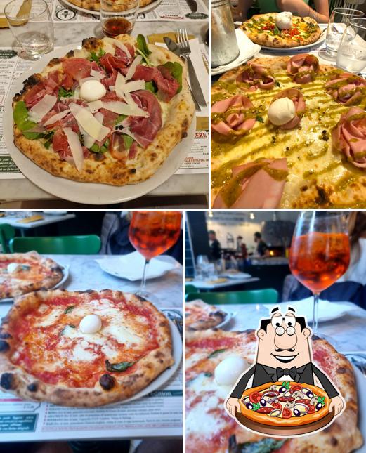 Essayez différents types de pizzas