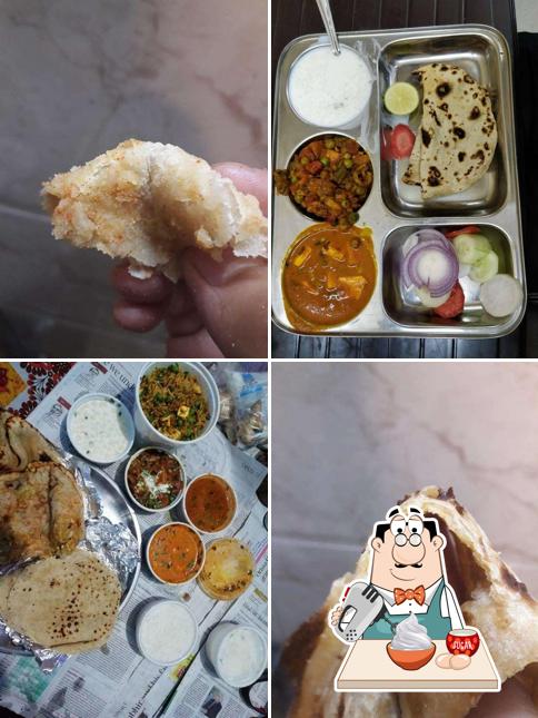 Aradhna Restaurant serves a number of sweet dishes