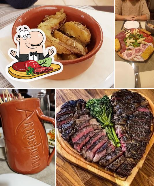 Carpaccio di manzo al BRACERIA ARRUSTI E MANGIA - STEAKHOUSE & PIZZERIA - BISCEGLIE