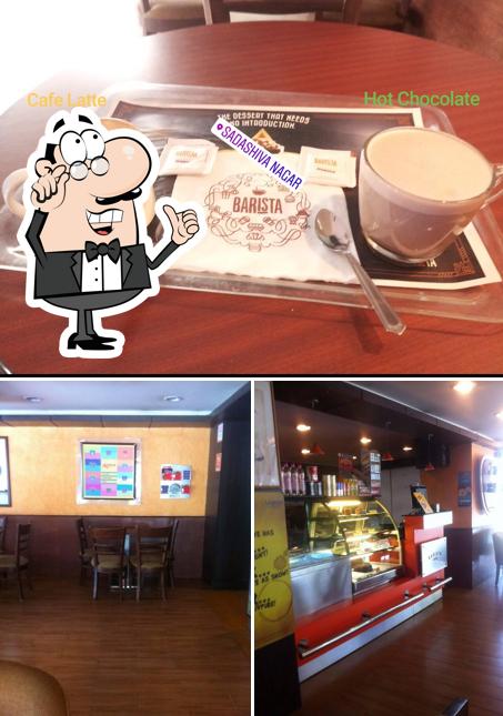 The interior of Barista